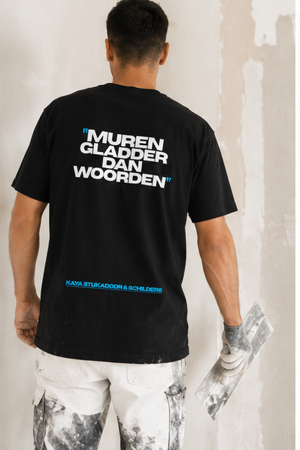 Stukadoor aan het werk