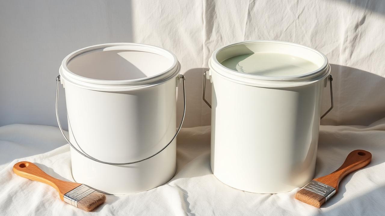 Wat is het verschil tussen latex en muurverf?